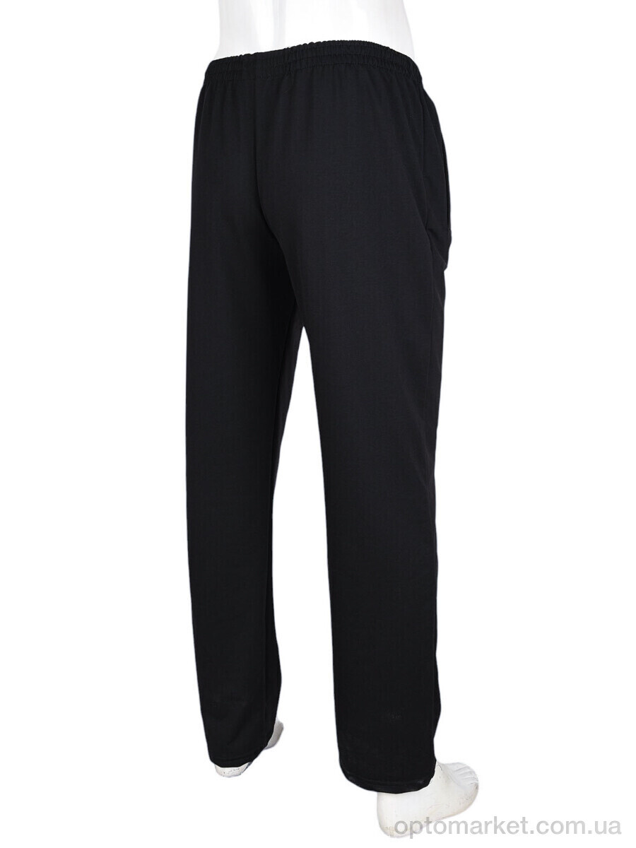 Купить Спортивні штаны чоловічі N007-4 black P.ma чорний, фото 3
