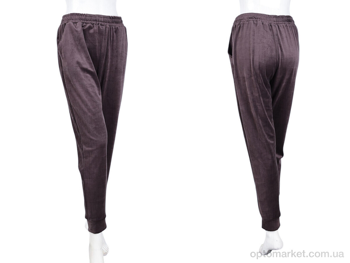 Купить Спортивні штаны жіночі N009-1 brown Banko коричневий, фото 3