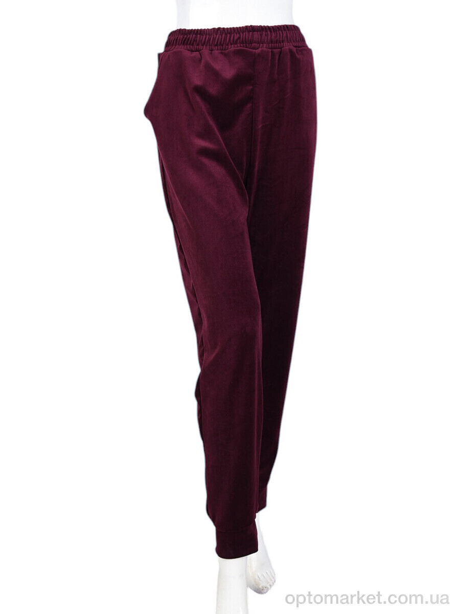 Купить Спортивні штаны жіночі N009-2 bordo Banko бордовий, фото 1
