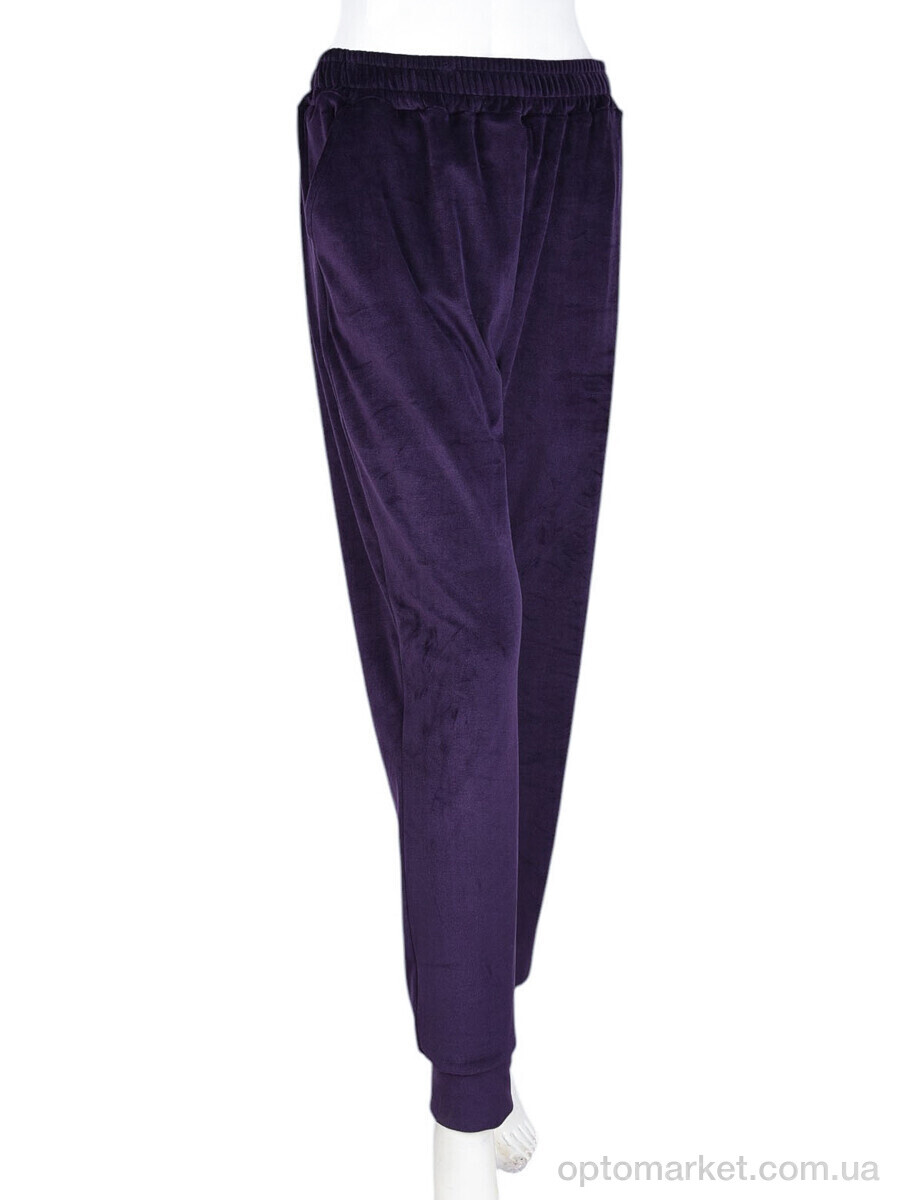 Купить Спортивні штаны жіночі N009-3 violet Banko фіолетовий, фото 1