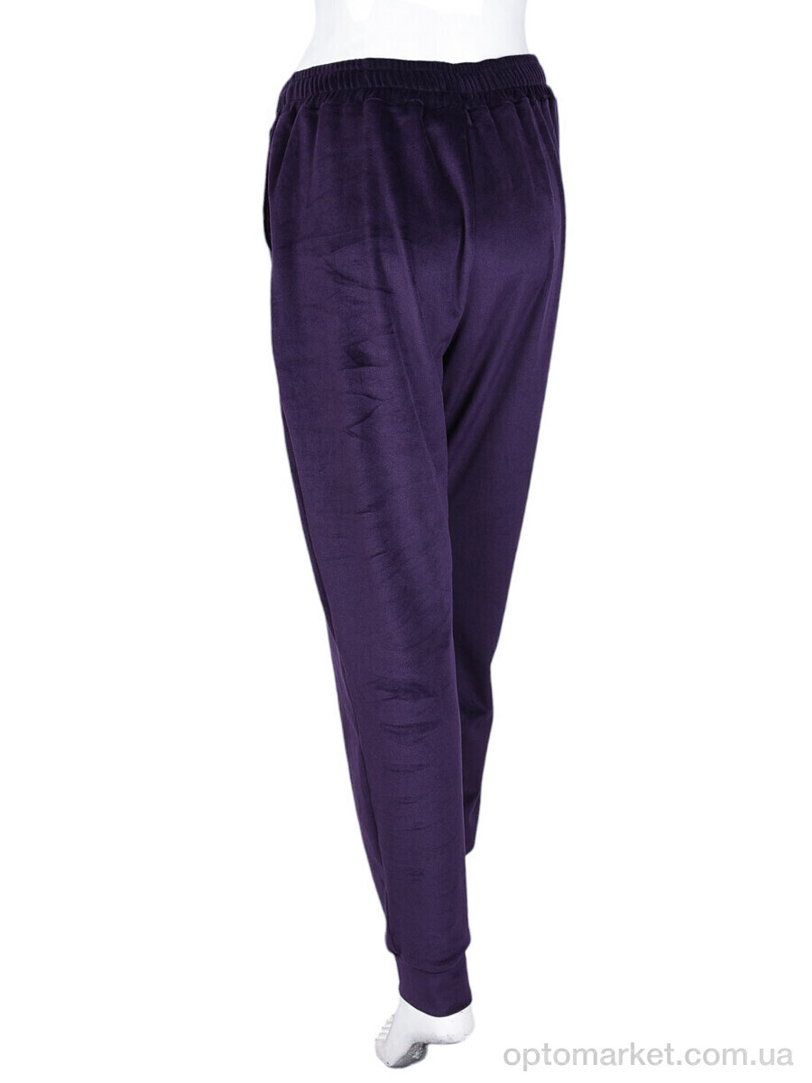 Купить Спортивні штаны жіночі N009-3 violet Banko фіолетовий, фото 2