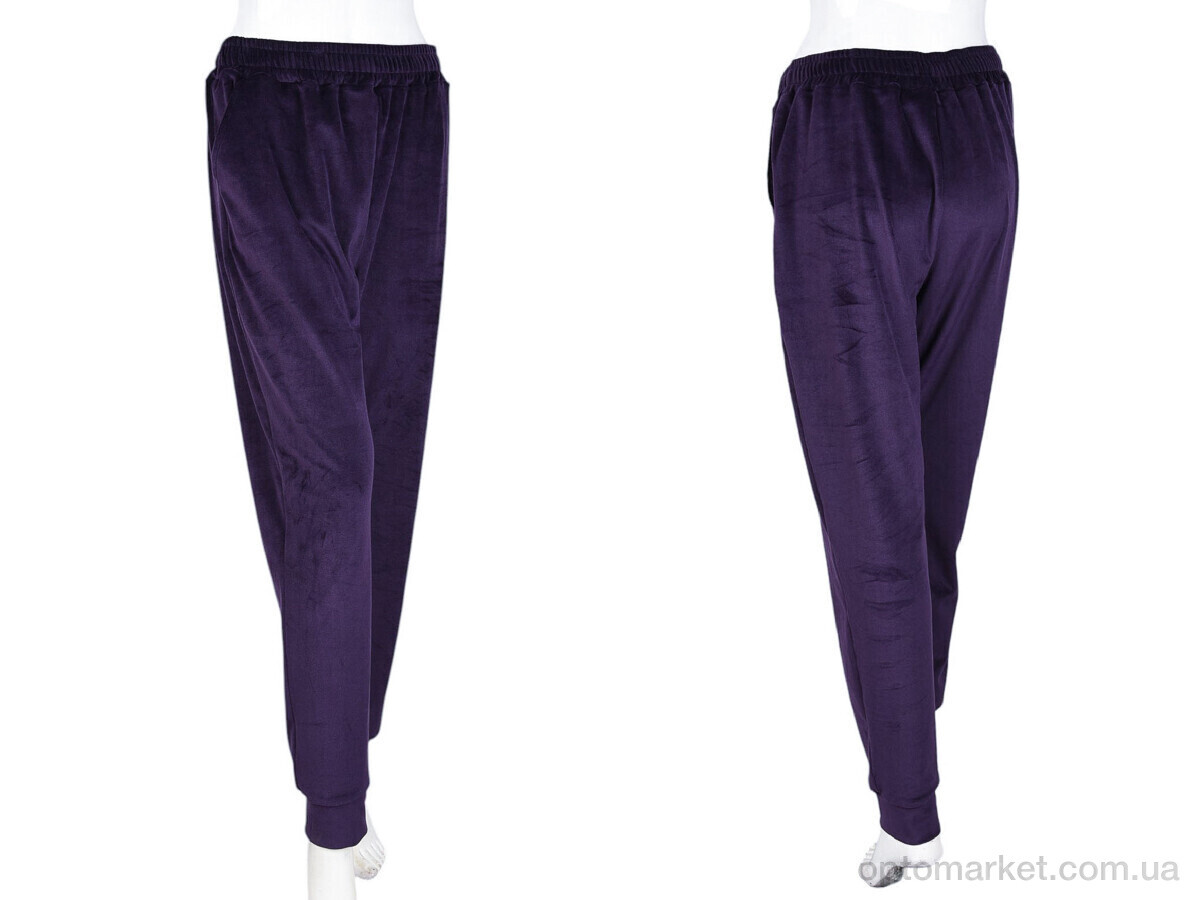 Купить Спортивні штаны жіночі N009-3 violet Banko фіолетовий, фото 3