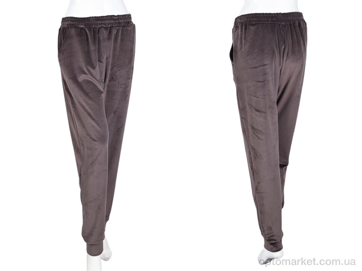 Купить Спортивні штаны жіночі N009-5 brown Banko коричневий, фото 3