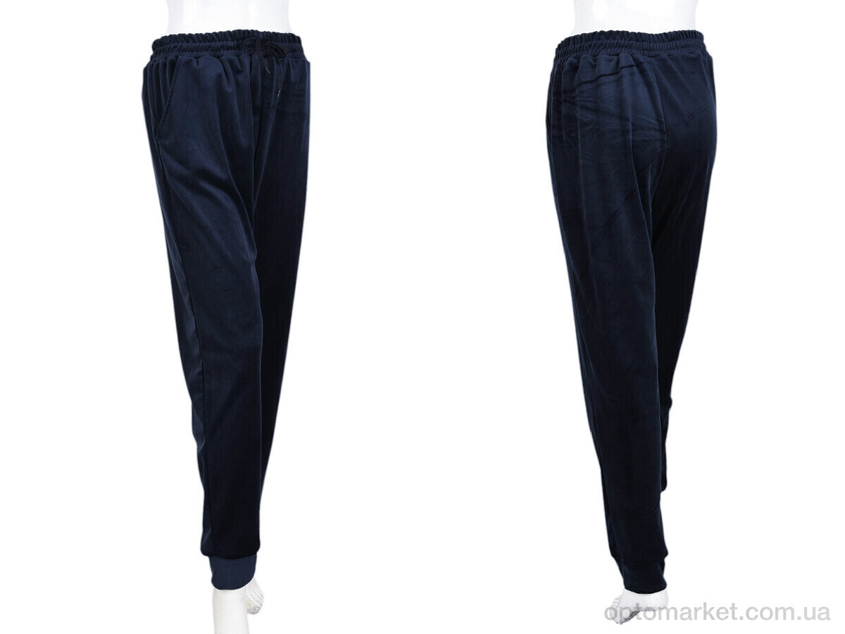 Купить Спортивні штаны жіночі N009-7 navy Banko синій, фото 3