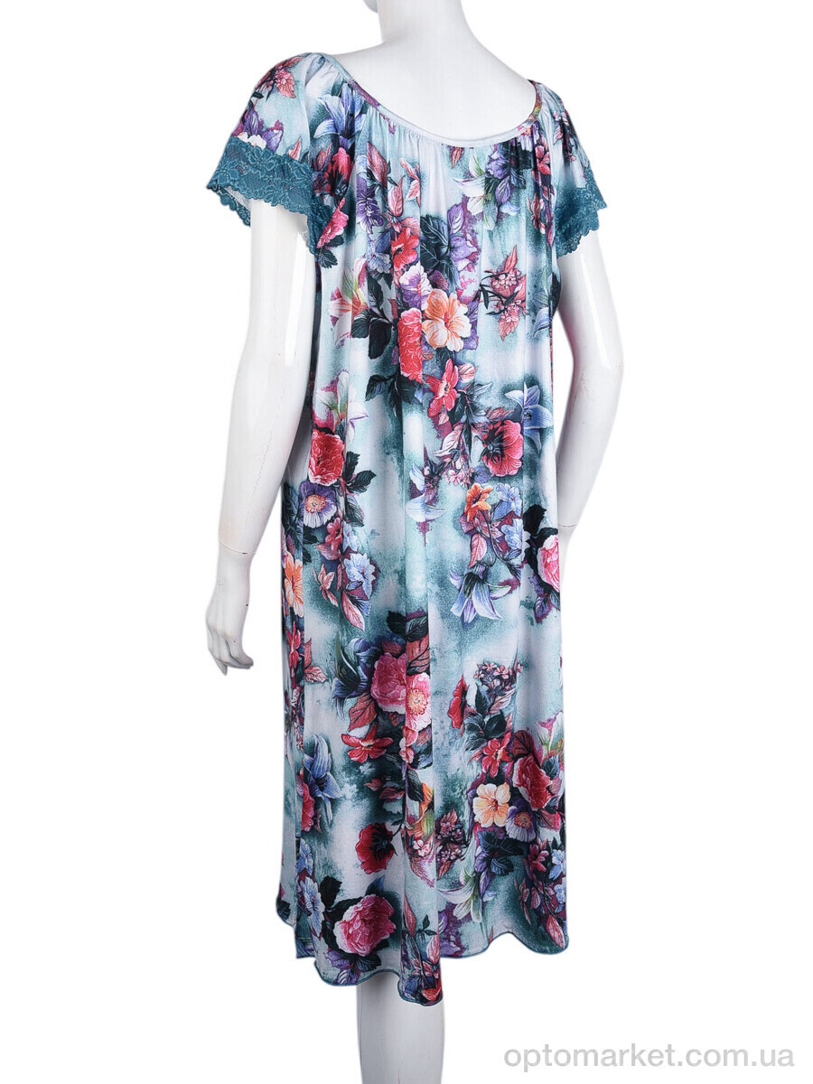 Купить Нічна сорочка жіночі N010-11 green Saimeiqi зелений, фото 2