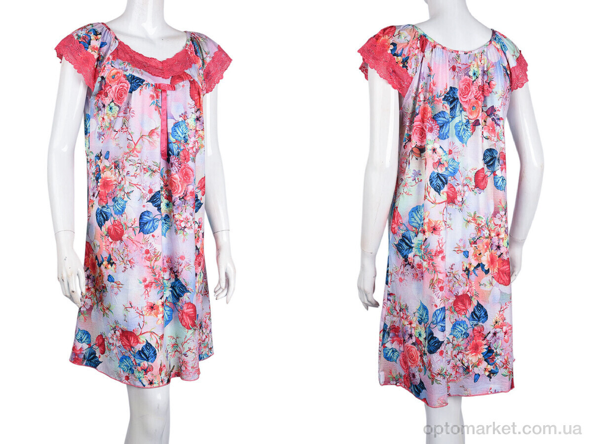 Купить Нічна сорочка жіночі N010-2 pink Saimeiqi рожевий, фото 3