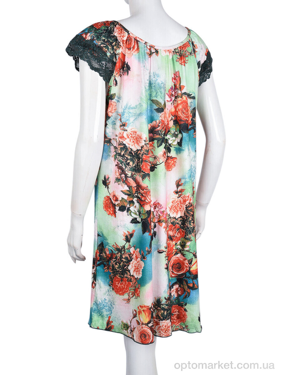 Купить Нічна сорочка жіночі N010-3 d.green Saimeiqi зелений, фото 2