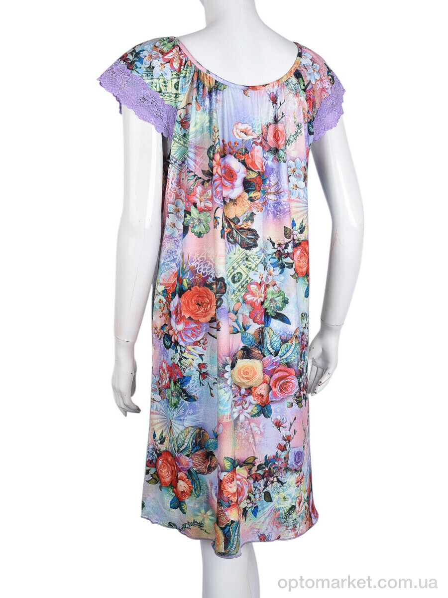 Купить Нічна сорочка жіночі N010-6 violet Saimeiqi фіолетовий, фото 2