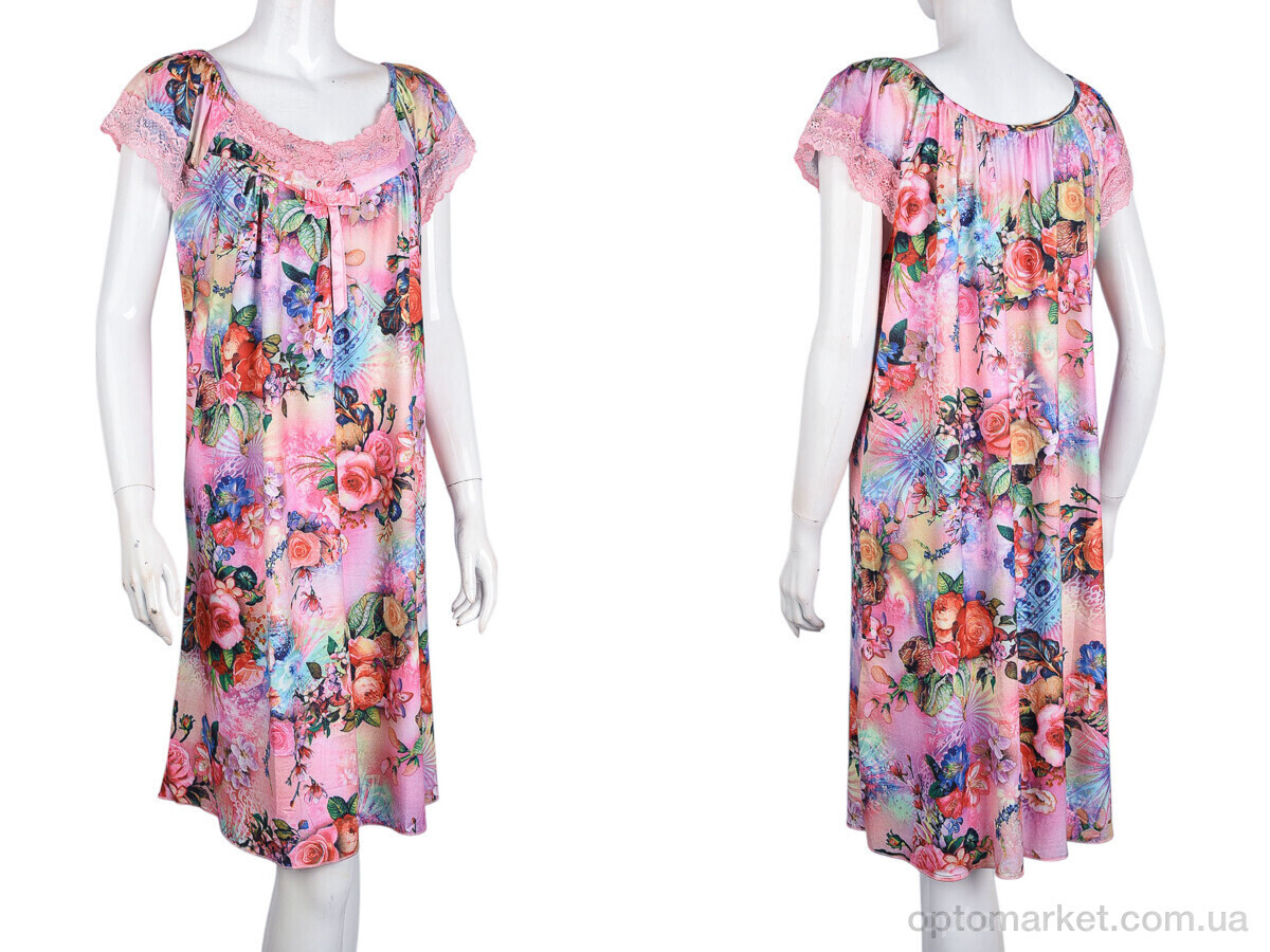 Купить Нічна сорочка жіночі N010-9 pink Saimeiqi рожевий, фото 3