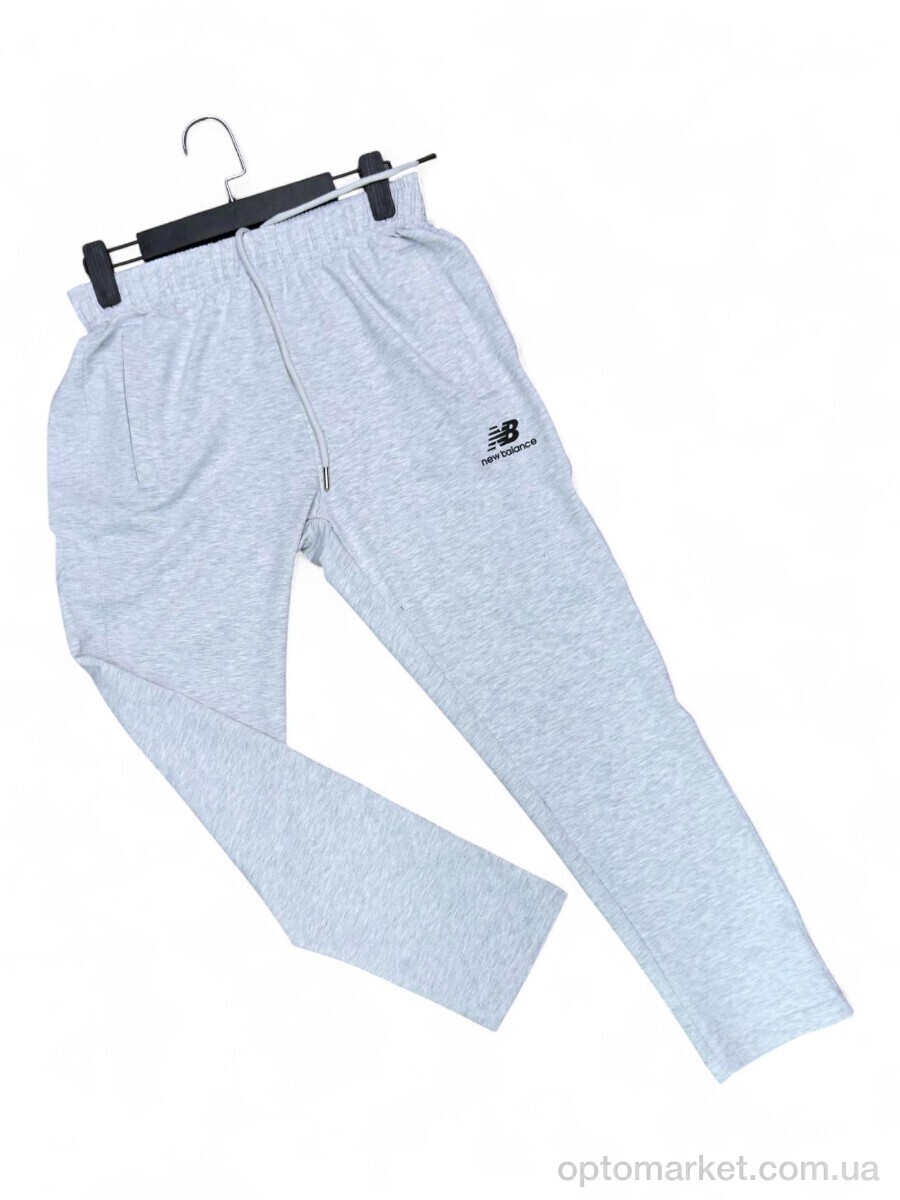 Купить Спортивні штаны чоловічі N012-11 grey N.w balance сірий, фото 2