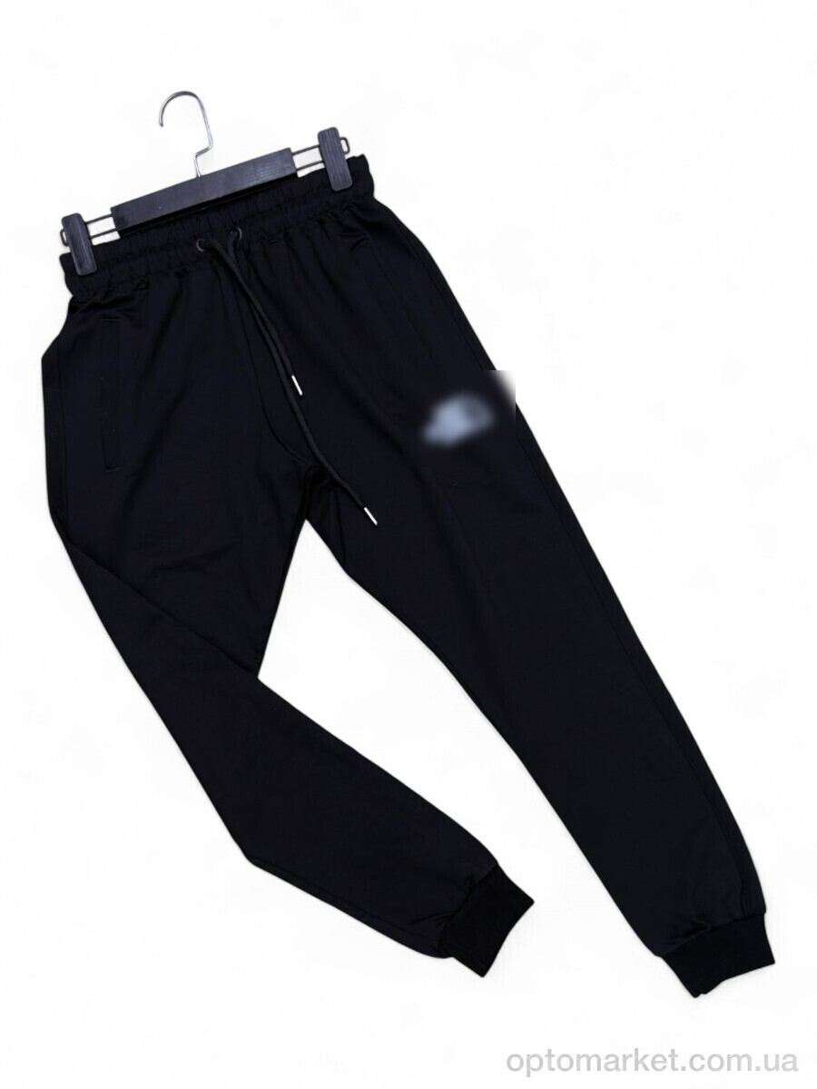 Купить Спортивні штаны чоловічі N012-19 black T.e north face чорний, фото 1