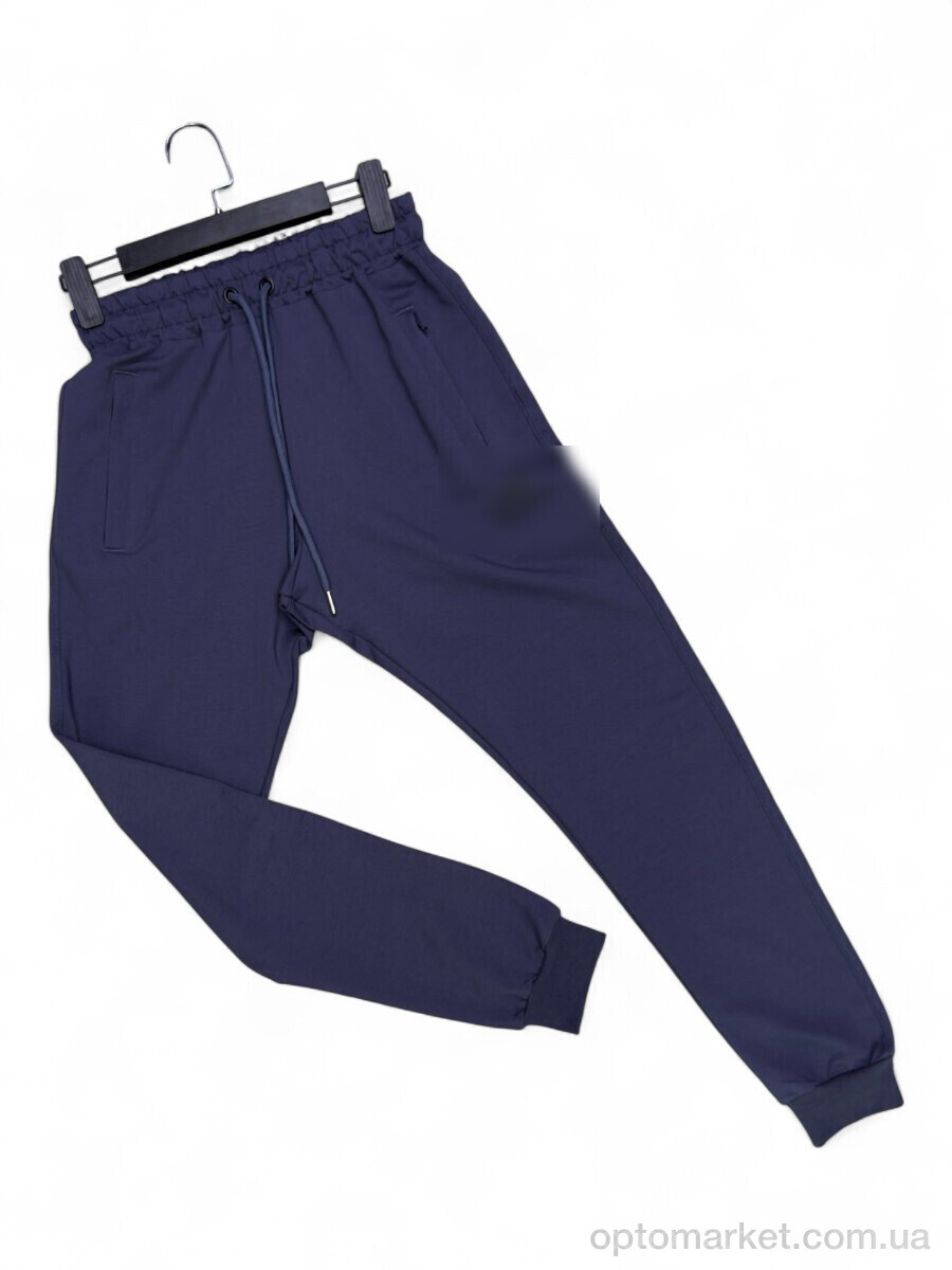 Купить Спортивні штаны чоловічі N012-20 navy N.w balance синій, фото 1