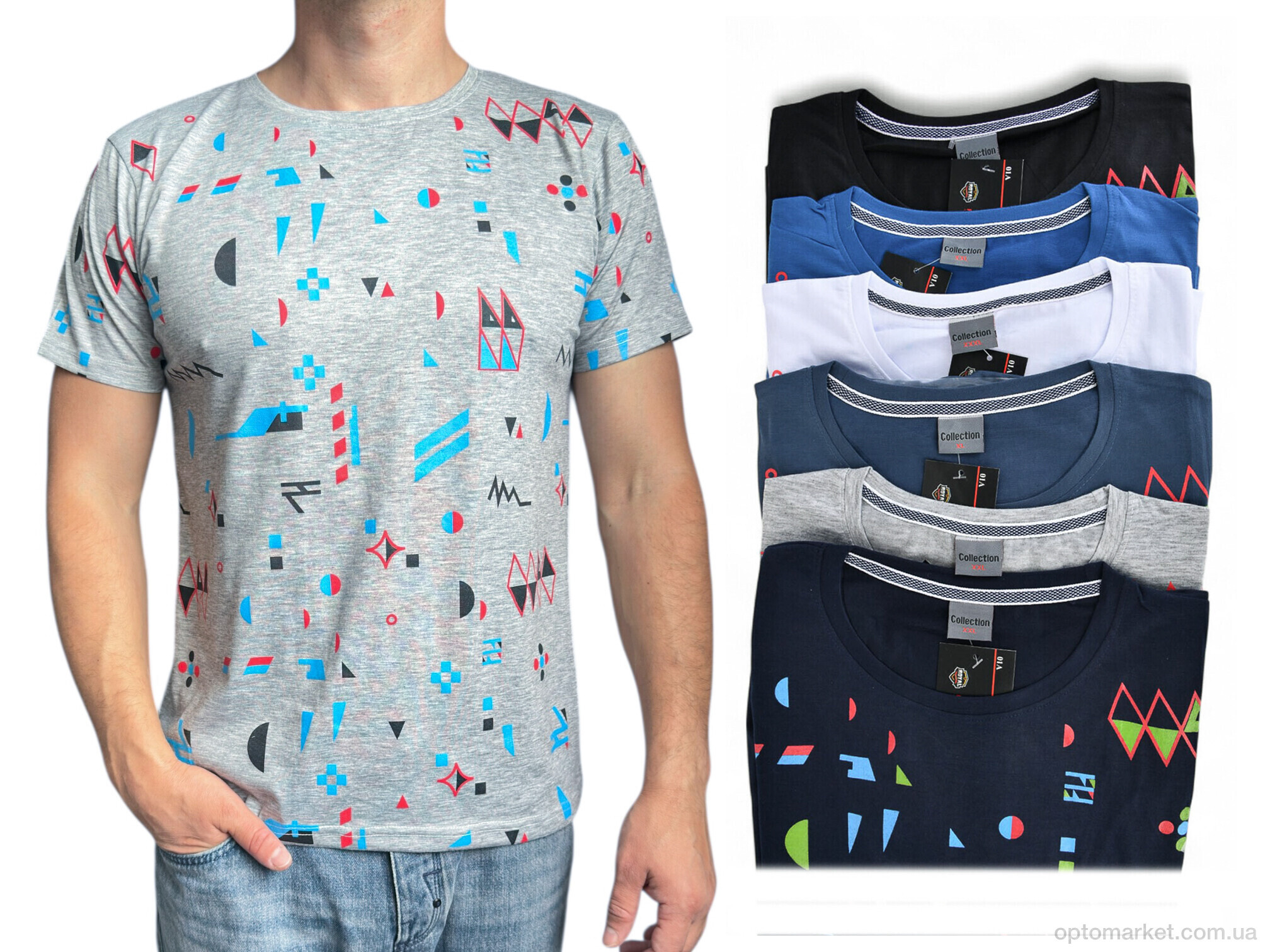 Купить Футболка чоловічі N01A mix Royal Sport мікс, фото 1