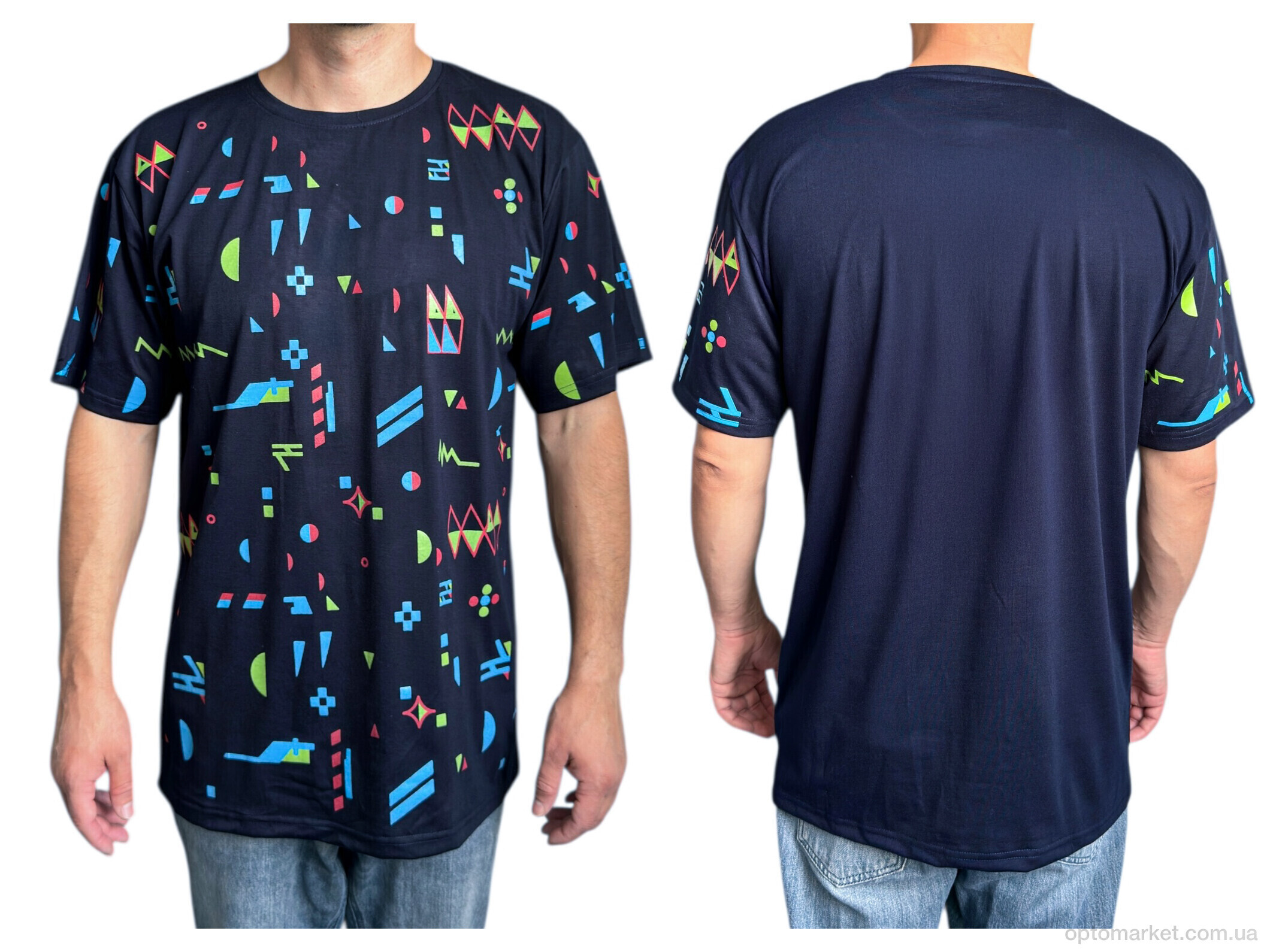 Купить Футболка чоловічі N01B mix Royal Sport мікс, фото 2