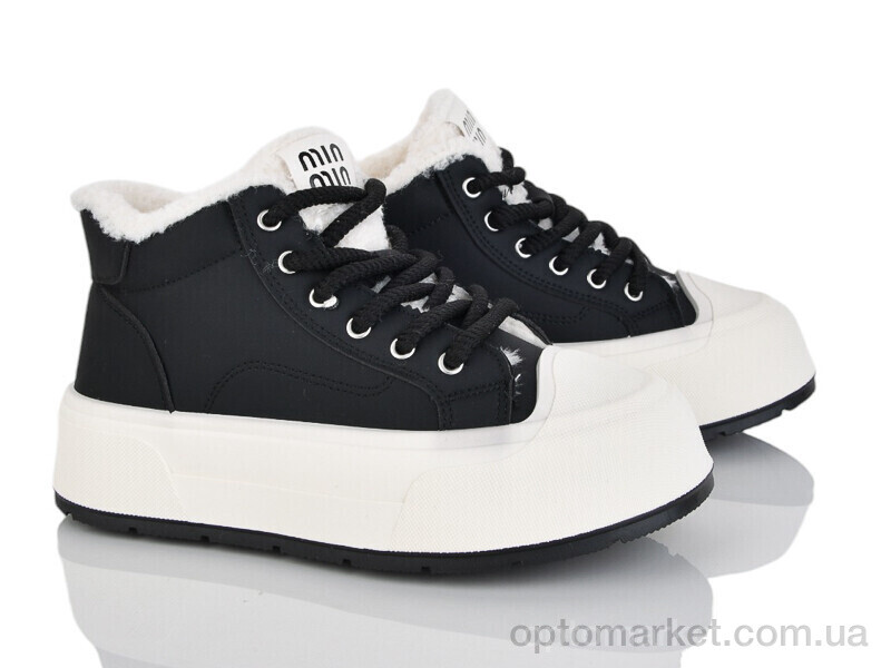 Купить Кеди жіночі N040 Loretta чорний, фото 1