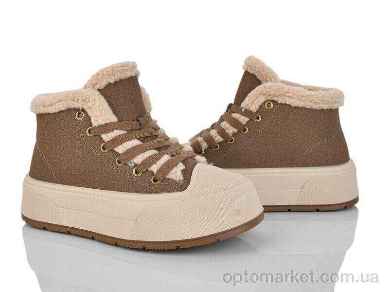 Купить Черевики жіночі N041-1 Loretta коричневий, фото 1