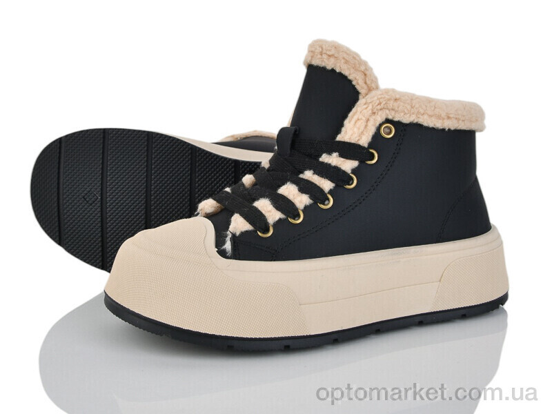 Купить Черевики жіночі N041 Loretta чорний, фото 1