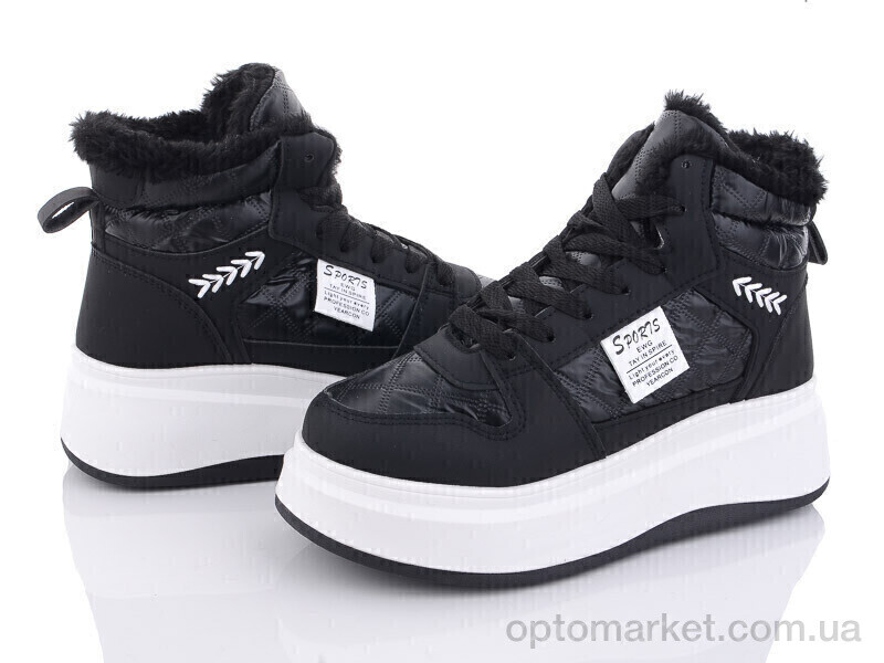 Купить Кросівки жіночі N045-2 Захар-Gold чорний, фото 1