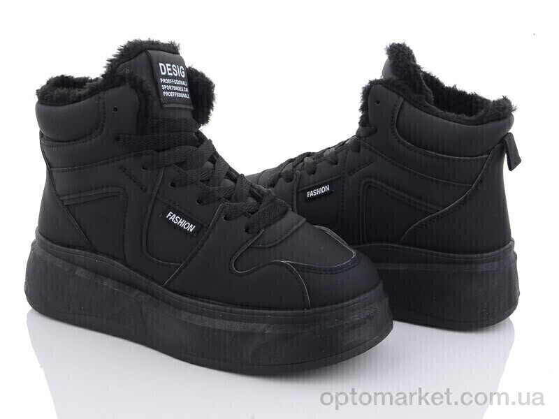 Купить Кросівки жіночі N046-1 Захар-Gold чорний, фото 1