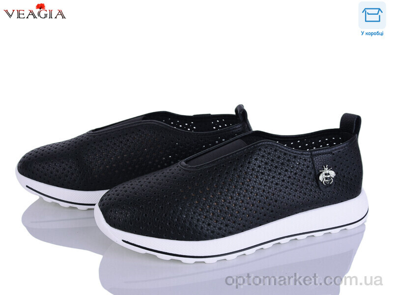 Купить Туфлі жіночі N100-1 Veagia чорний, фото 1