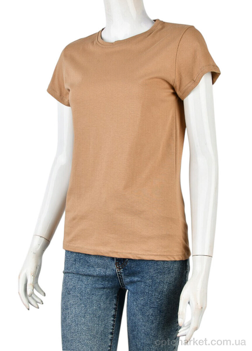 Купить Футболка жіночі N104-2 beige Banko бежевий, фото 1