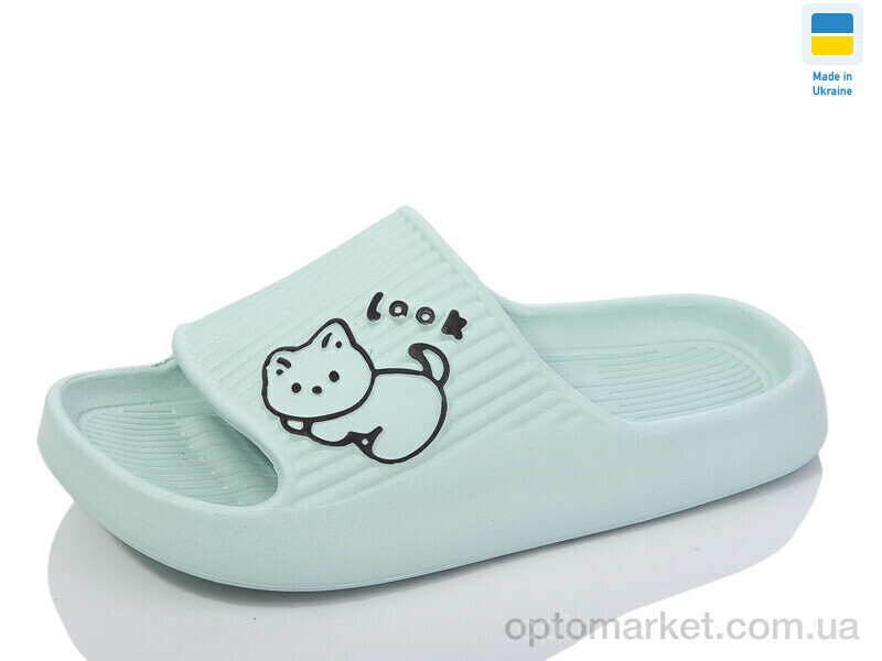 Купить Шльопанці жіночі N104 м'ята TapMal зелений, фото 1