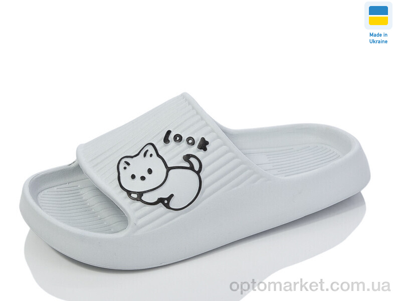 Купить Шльопанці жіночі N104 св.сірий TapMal сірий, фото 1