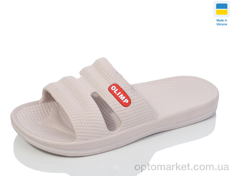 Купить Шльопанці жіночі N105 olimp беж Olimp бежевий, фото 1