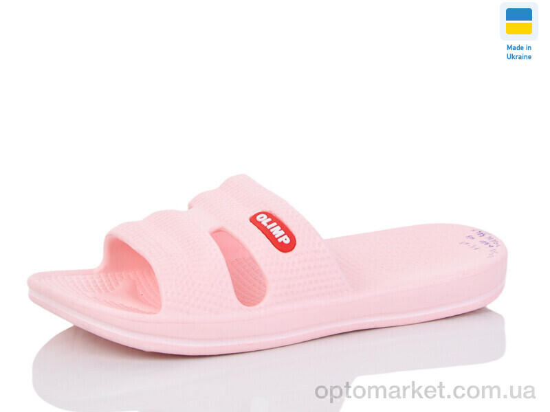 Купить Шльопанці жіночі N105 персик Olimp рожевий, фото 1