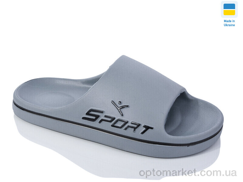 Купить Шльопанці жіночі N107 т.сірий TapMal сірий, фото 1