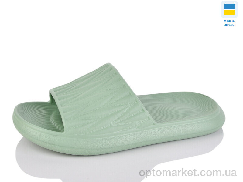 Купить Шльопанці жіночі N111 авокадо Olimp зелений, фото 1
