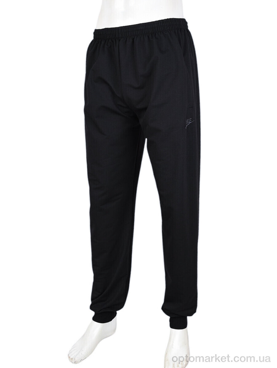 Купить Спортивні штаны чоловічі N12 black N.ke чорний, фото 2