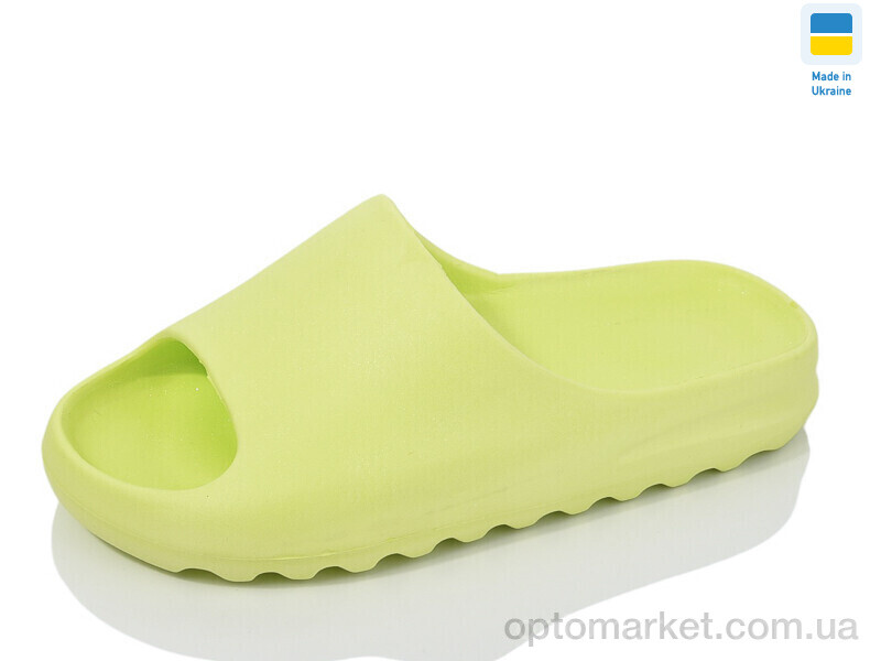 Купить Шльопанці жіночі N135 салатовий Lot Shoes зелений, фото 1