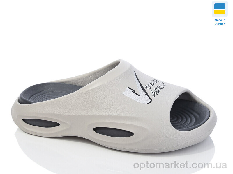 Купить Шльопанці чоловічі N135 сірий Lot Shoes сірий, фото 1