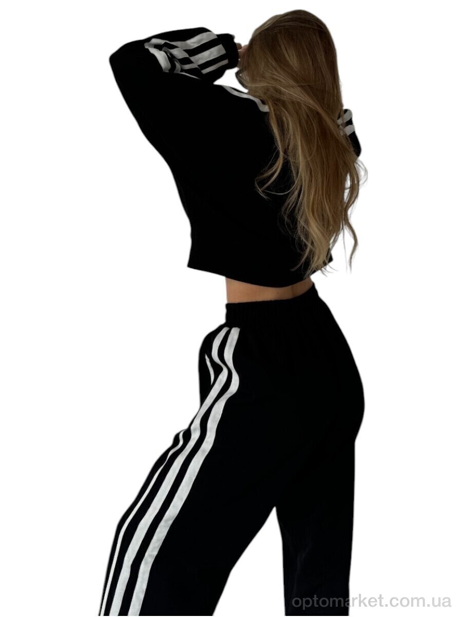 Купить Спортивний костюм жіночі N1511 чорний SL KARAVAN чорний, фото 2