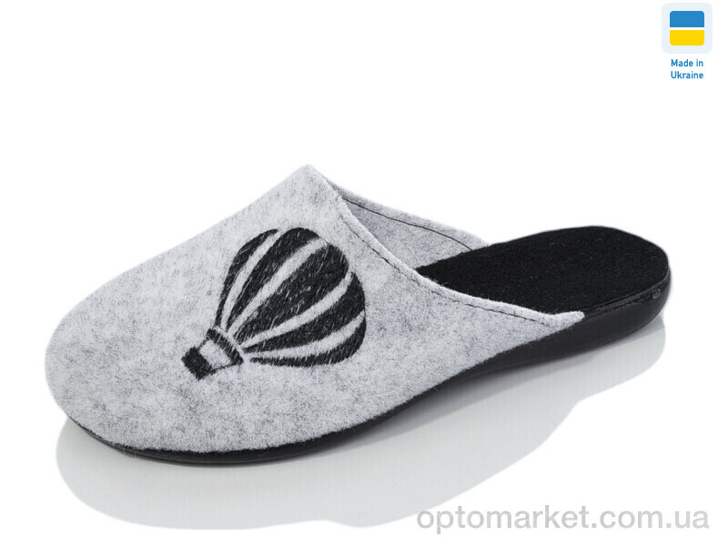 Купить Капці жіночі N1716 Klerotex сірий, фото 1