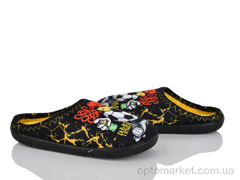 Купить Капці дитячі N2 black Gezer чорний, фото 1