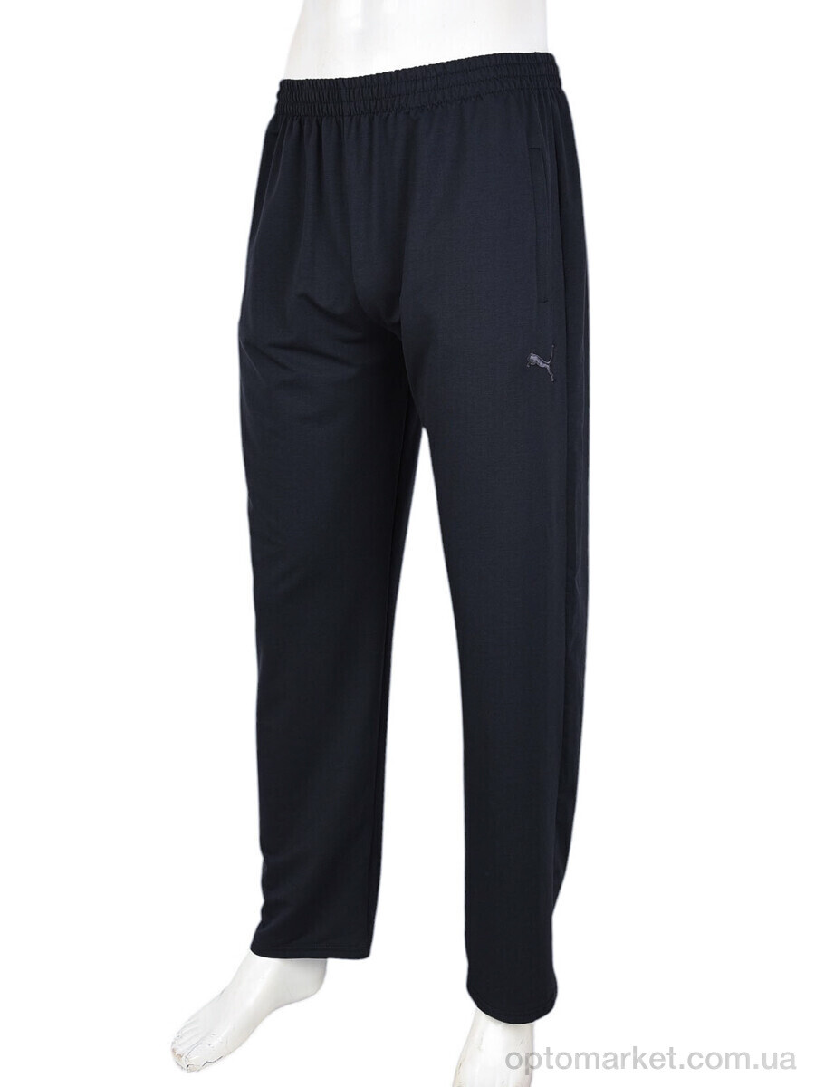 Купить Спортивні штаны чоловічі N20 navy P.ma синій, фото 2