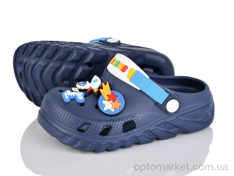 Купить Крокси дитячі N2001-3 Soylu синій, фото 1