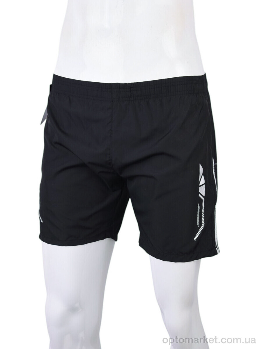 Купить Шорти чоловічі N2003-1 black Polsat чорний, фото 1