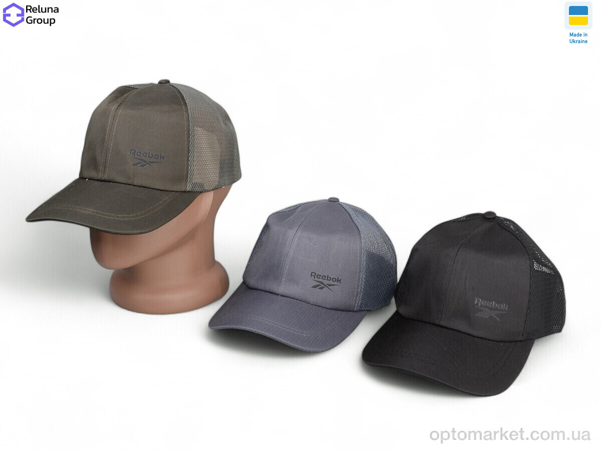 Купить Кепка чоловічі N2005-1 mix R.ebok мікс, фото 2