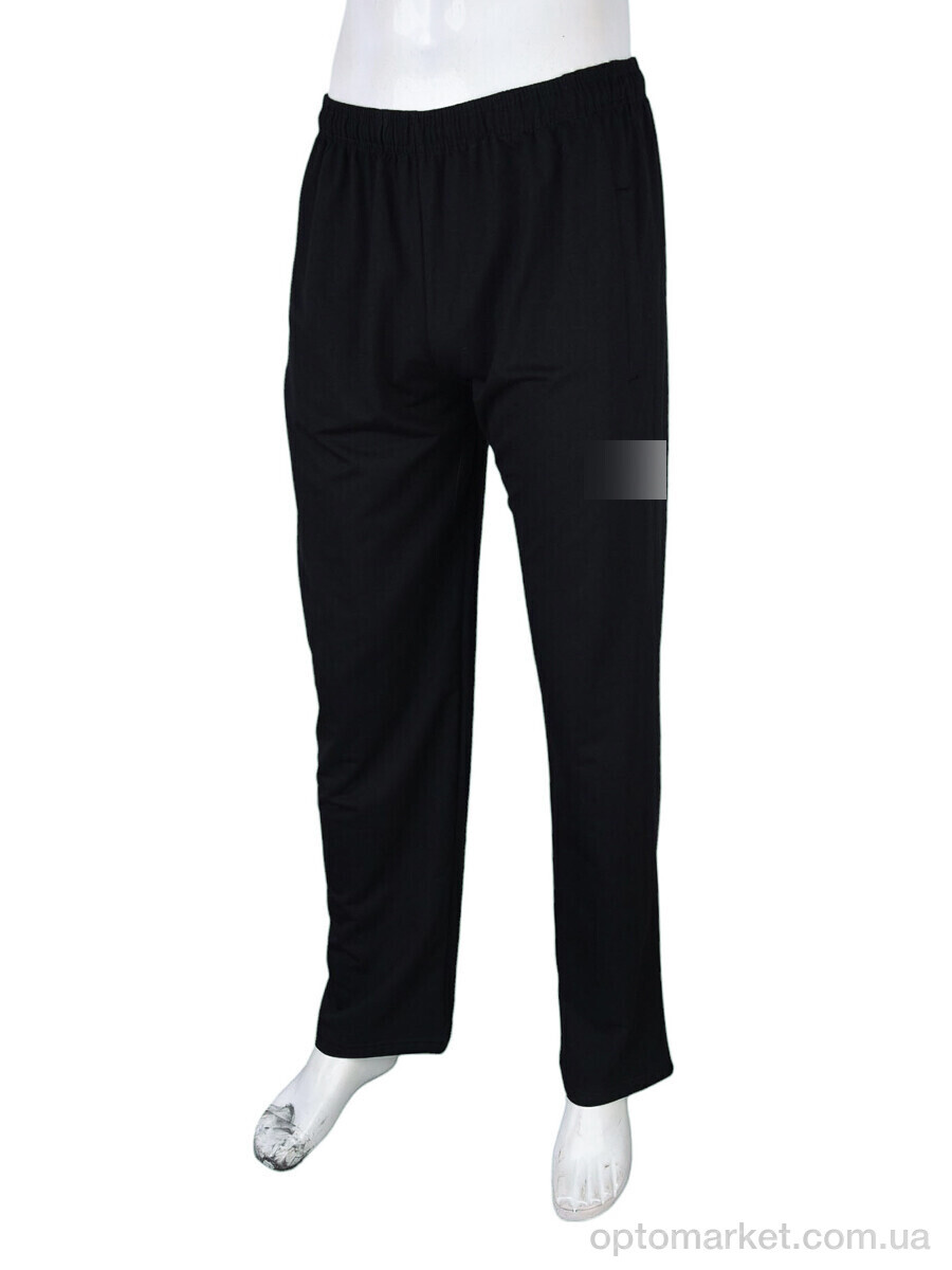 Купить Спортивні штаны чоловічі N2008-3 black N.ke чорний, фото 1