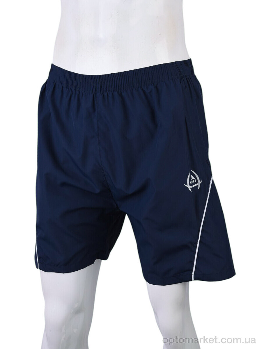 Купить Шорти чоловічі N2009-2 navy Хуа Фей синій, фото 1
