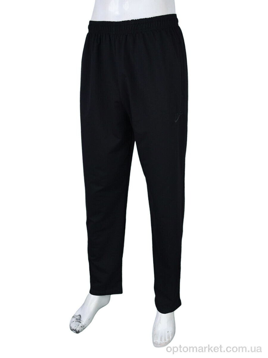 Купить Спортивні штаны чоловічі N2010-3 black N.ke чорний, фото 2