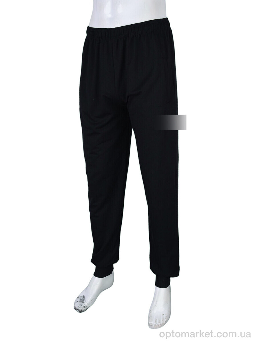 Купить Спортивні штаны чоловічі N2013-3 black N.ke чорний, фото 1