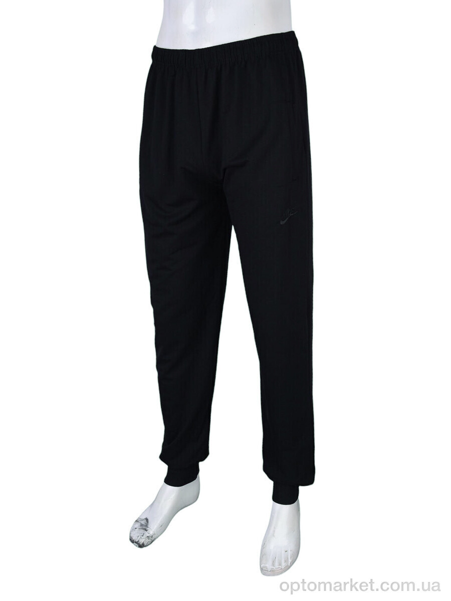 Купить Спортивні штаны чоловічі N2013-3 black N.ke чорний, фото 2