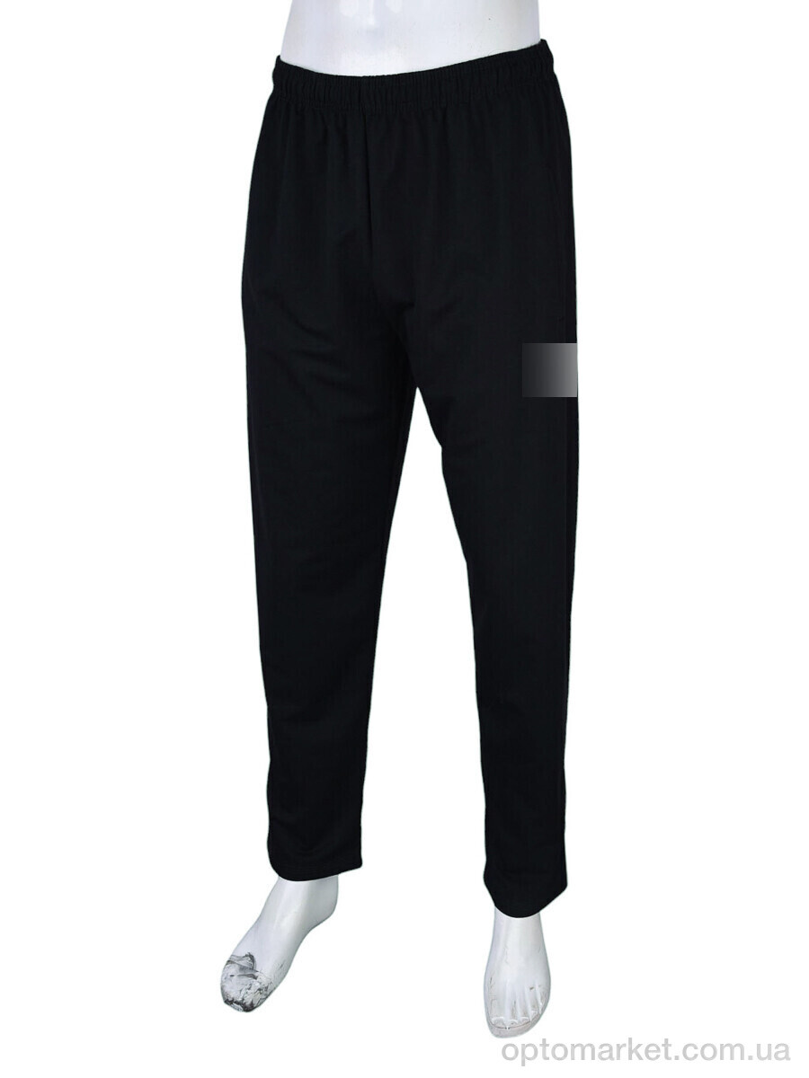 Купить Спортивні штаны чоловічі N2013-5 black N.ke чорний, фото 1