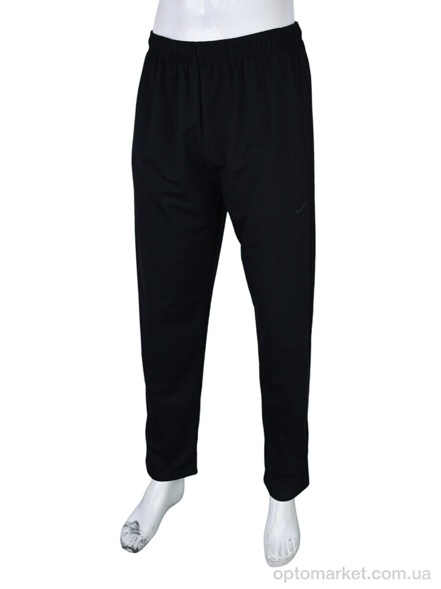 Купить Спортивні штаны чоловічі N2013-5 black N.ke чорний, фото 2