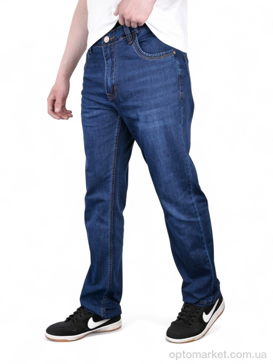 Купить Джинси чоловічі N21125 NEWSKY синій, фото 4