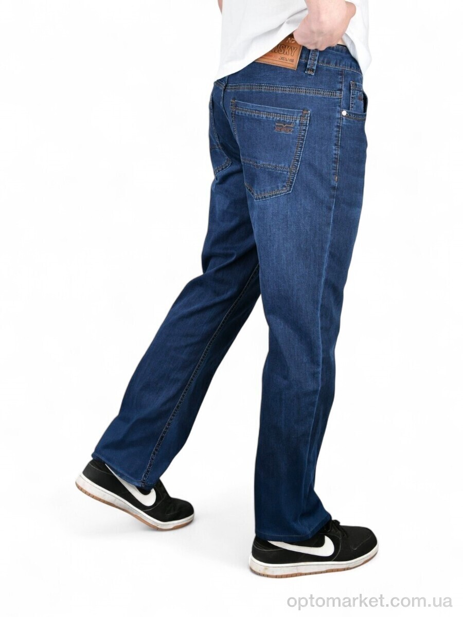Купить Джинси чоловічі N21128 NEWSKY синій, фото 2